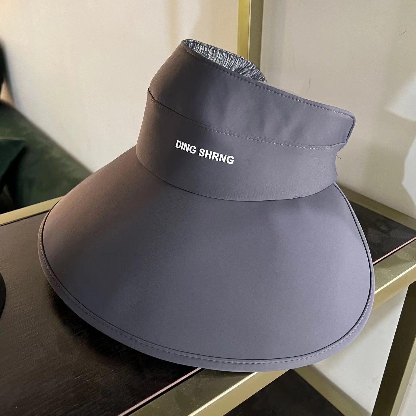 Wide-Brim UV Sun Visor Hat