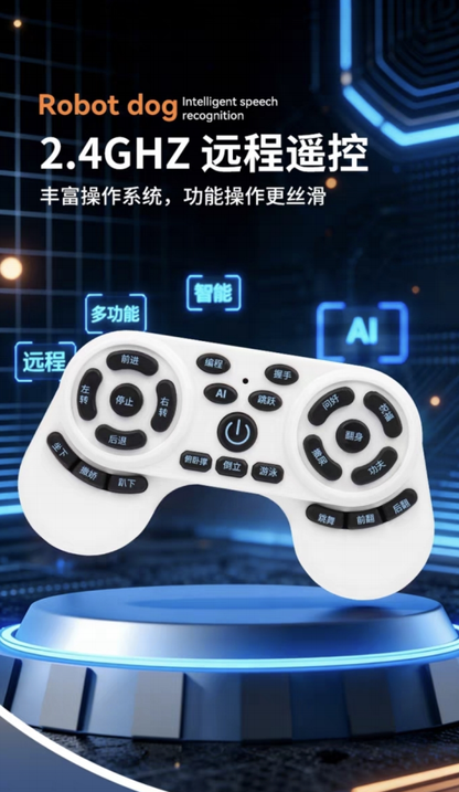 AI Smart Robot Dog - Voice Chat, English Talk, Action Programming, Dance