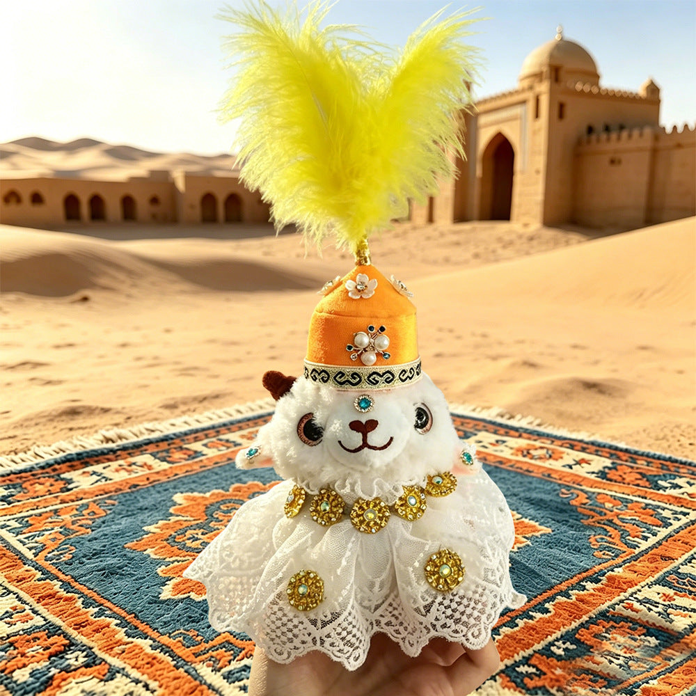Xinjiang Little Sheep plush keychain - 款式11